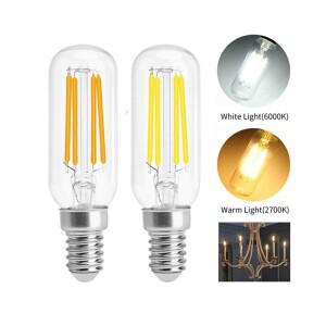 E14 LED 4/8/12W Bombilla /백색 조명 쿠커 T25 후드 추출기 팬 전구 220v 작은 나사 교체 20/40/60w 할로