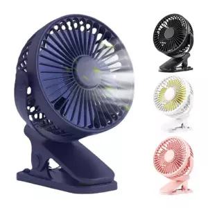 휴대용 미니 핸드 클립 팬 USB 조용한 데스크탑 전기 고품질 학생 기숙사 소형 냉각 Ventilador 공기