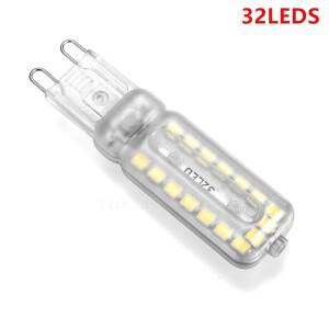 G9 LED 램프 Lampada 220V 5W 7W 미니 전구 밀키 투명 360 빔 각도 조명 할로겐 G4 1PCS/LOT 교체