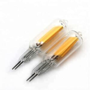 유리 G4 LED AC DC 12V 220V COB 전구 할로겐 램프 교체 360 빔 앵글 앰플 6W 9W 12W