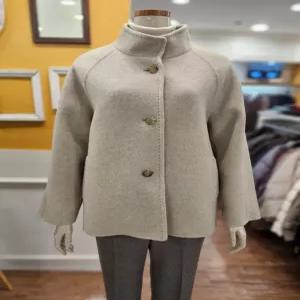 BCBG 하이넥 싱글 핸드메이드 코트 B5DAH831