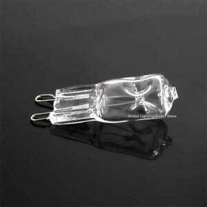 10PCS 120V 20W 25W 40W 60W G9 에코 할로겐 전구 LED 램프 삽입 비즈 크리스탈 2