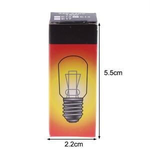 2Pcs E14 15W 고온 방지 냉장고 전구 전자레인지 교체 조명 토스터/스팀