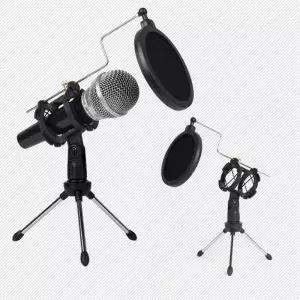 ASMR마이크 지향성 노트북줌 콘덴서 유튜브용 줌수업 방송용 수업용 마이크 제품 스탠드 먹방