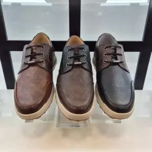 HC11 소가죽 남성화 초경량 세미케주얼 보트화 G2N0U51B3A