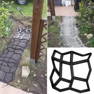 시멘트거푸집 정원 블럭 콘크리트 잔디 보도 마당 바닥거푸집 정원거푸집