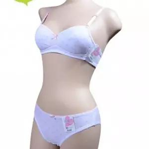 브라팬티세트 심리스런닝 핑크하트 러닝스포츠브라