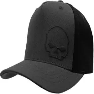 Harley-Davidson 할리데이비슨 남성용 MO Willie G 스컬 Colorblocked 야구모자 Gray/Black 609959