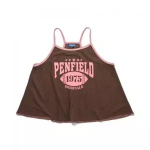 PENFIELD 엠브로이더리 테리 스트랩 나시 브라운_FS2KS80F 466290