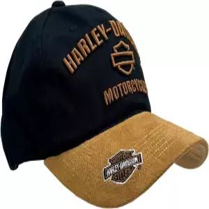 Harley-Davidson 할리데이비슨 남성용 H-D 오토바이s 로고 야구모자 Black/Brown 609944