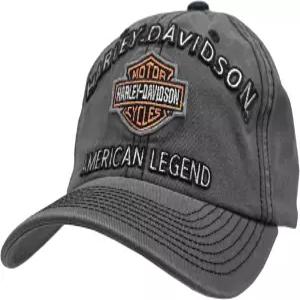 Harley-Davidson 할리데이비슨 남성용 장식 Bar  Shield 야구모자 차콜 609938
