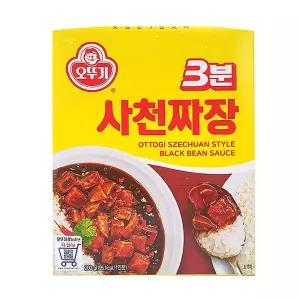 x 3분 사천짜장 200g 오뚜기 4개