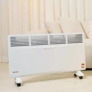 컨벡터 히터 메가썬 난방기 스탠드 벽걸이 겸용 2단조절 2000W