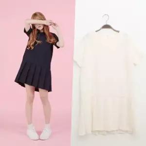 유니크 주름원피스