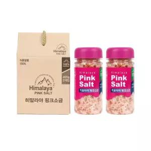 굵은소금 400g x 핑크소금 MUSO 2개 선물세트
