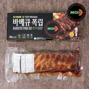 [케이쿡] 바베큐 폭립 400g 3팩