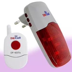 FM경광등 대명 콘센트형 DR-520RS 장거리 비상벨 무선벨 경보등