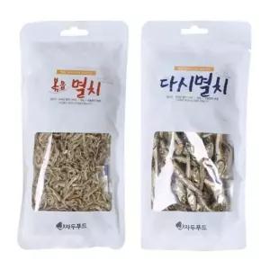 [자두푸드] 볶음멸치 50g x 3팩 + 다시멸치 50g x 3팩