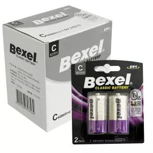 건전지 망간건전지 벡셀 C형 2p x1박스(10개) R14 무수은 1.5v