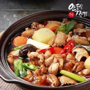 [춘천닭갈비]국내산 닭으로 만든 안동식 순살찜닭 1kg