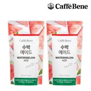 [카페베네] 수박에이드 파우치 총30팩 (190ml x 10팩) x 3박스