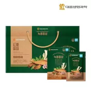 [대웅생명과학] 녹용홍삼 70ml 30포 1세트 / 명절 선물세트