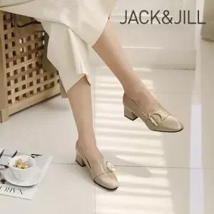 잭앤질 빅사이즈 5cm 진주버클 펌프스(J-09505BIG)