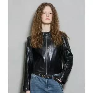 브랜드정품 BUCKAROO 여성 인조가죽 라이더 자켓 블랙 176731