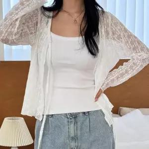 [하프클럽/아이우먼]아이우먼 시스루패턴그물가디건 YPY015M606 빅사이즈