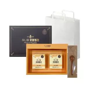 로열젤리 파우더 생 로얄제리 수용성 동결건조 효소처리 선물세트 30gx2
