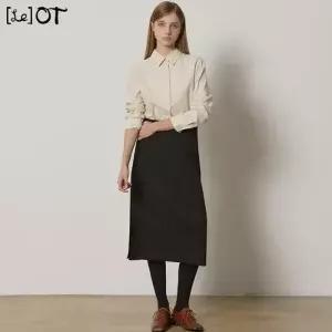 [르오트(LeOT)] 탄탄한소재 느낌있는 레오파드 니트스커트-사이즈 44~88다양