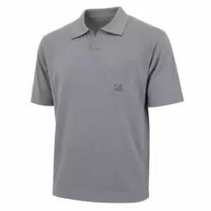 CP컴퍼니 Lisle Thread Polo Knit 18CMKN189A 110083A 935) 리슬 스레드 폴로 니트)