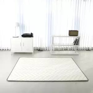 보온매트 단면 화이트 100x200x0.9cm (1+1