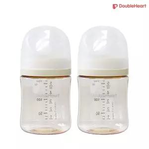 더블하트 모유실감 3세대 PPSU 160ml 노꼭지 트