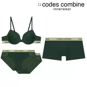 [백화점 홈쇼핑 정품] 코데즈컴바인 이너웨어 다크그린베이직커플세트 CEWBRBPBPDR961DGR