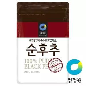 청정원 대용량 쉐프원 순후추 200g