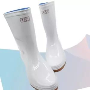 [라일리] Rly 여자용 백색 반장화 230mm 작업용 안전단장화
