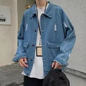 [하프클럽/셀러허브_여성트랜드패션]워성자켓 데님 트러커자켓 빅포켓 IS-DN