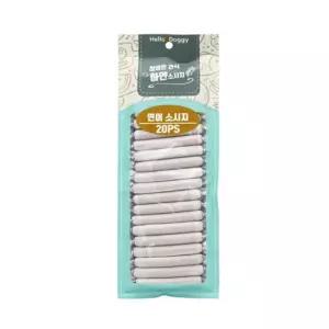 참좋은간식 강아지 20p 하얀 연어 소시지 간식 소세지