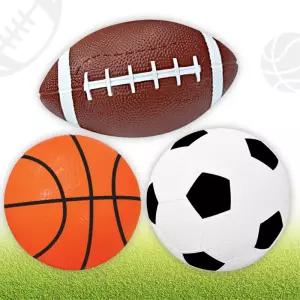 씽크 유아공 스포츠 고무공세트 럭비 축구 농구 체육 말랑 어린이 야외놀이 캐릭터볼