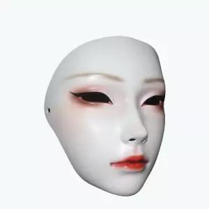 여자 경극가면 얼굴 풀페이스 여성용 변검 마스크