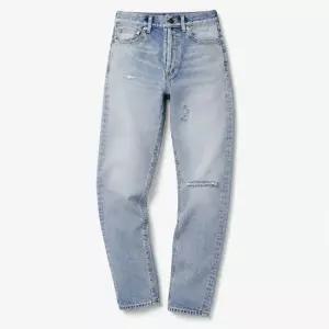생로랑 슬림핏 산타모니카 블루 데님 644024 YM372 4568)