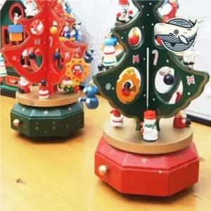 다용도 멜로디 뮤직박스 크리스마스 장식 소품 미니오르골 트리오르골 선물용오르골
