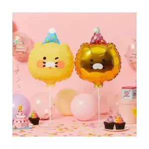 KAKAO FRIENDS 블링파티 고깔모자 페이스 풍선 2P_춘식이 5005868899 514562