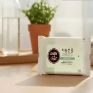( )휴대용 물티슈10매 리필 손세정티슈 병원물티슈