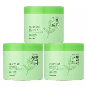 [과일나라]첫물녹차 프레시 클렌징크림 300ml 3개