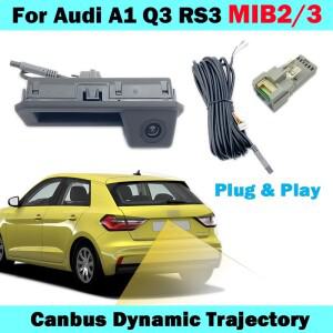HICAMRUI Canbus Audi A1 GB Q3 F30 MIB2 STD 장치 TOP HIGH 플매트 카펫 러그 앤 플레이 용 동적 궤도 반