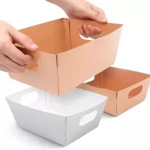 위아 손잡이 종이 트레이 10P 탕비실 사무 정리함