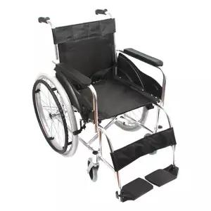 진산 알루미늄 기본형 휠체어 JS-2001 - 22인치 PU(통타이어)