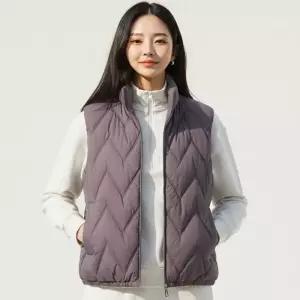 시노코 지그재그 웰론 경량 패딩 조끼 5종 택1 D23V402